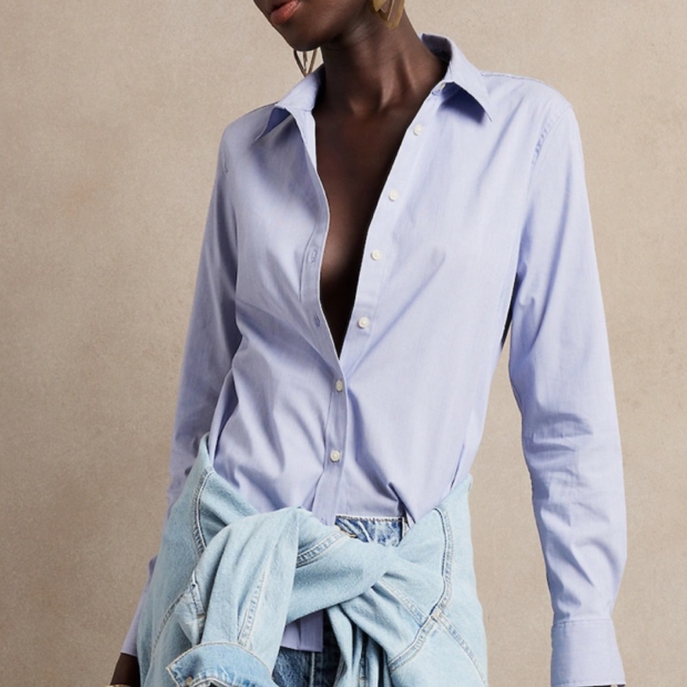 Banana Republic NWT Riley tailored collared shirt